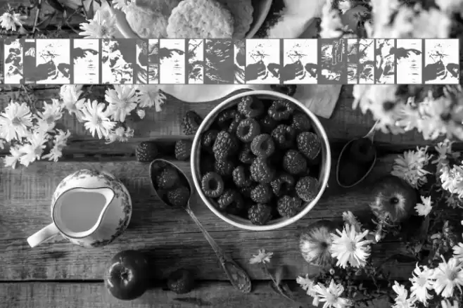 AbstractClassicCuts Font examples