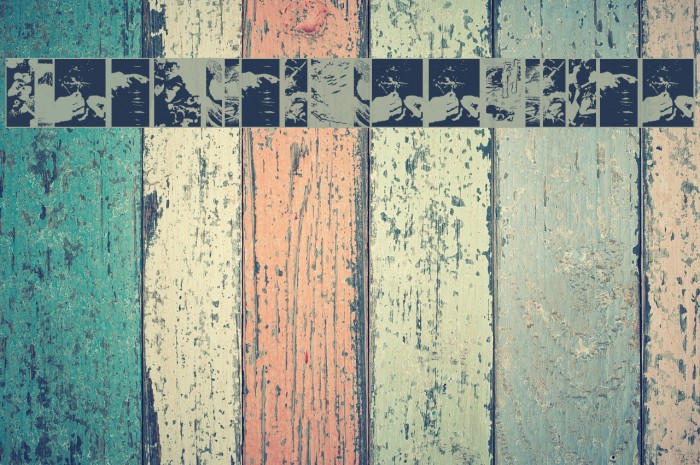 AbstractClassicCuts Font examples
