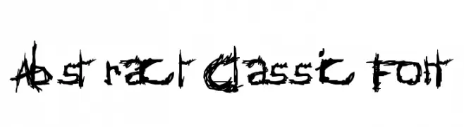 AbstractClassicFont  नि: शुल्क फ़ॉन्ट्स डाउनलोड