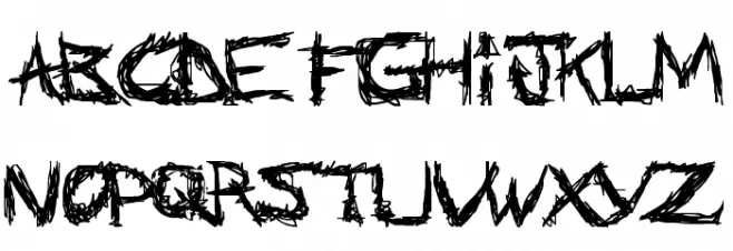 AbstractClassicFont Schriftart Groß