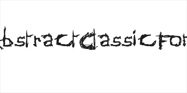 AbstractClassicFont Logo