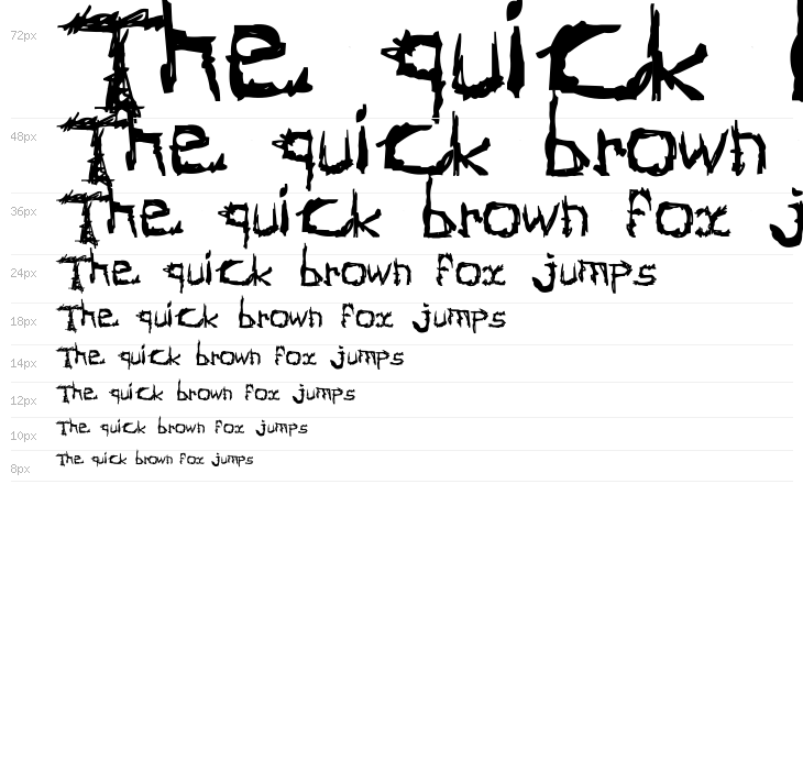 AbstractClassicFont Waterfall