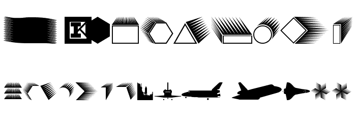 AbstractConcretLogo Font OTHER CHARS
