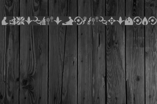 AbstractConcretLogo Font examples