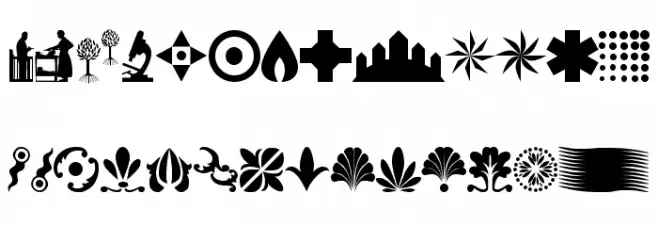 AbstractConcretLogo Font LOWERCASE