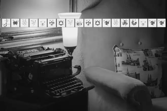 AbstractFacesThree Font examples