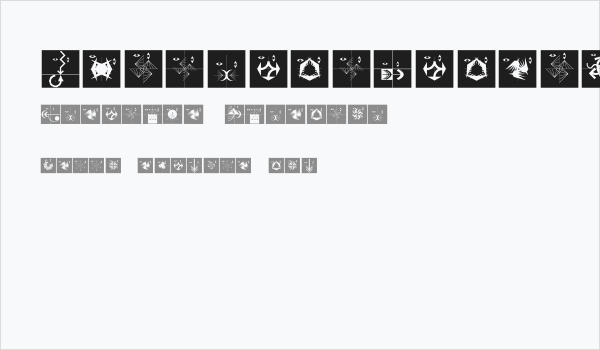 AbstractFacesThree Business Card