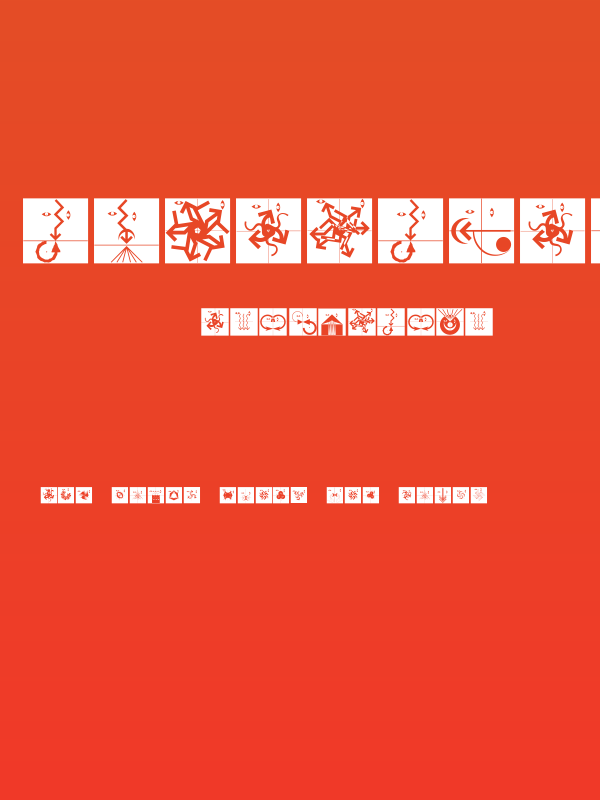 AbstractFacesThree Poster