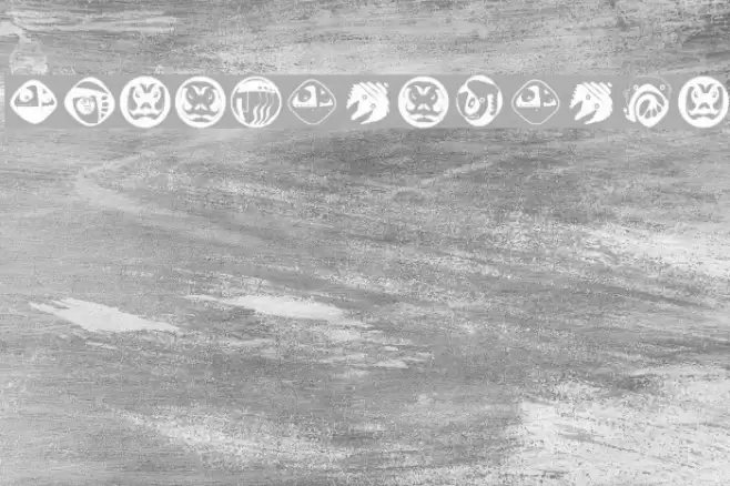 AbstractFaces Schriftart examples