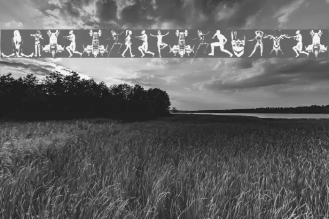 AbstractFragments Schriftart examples