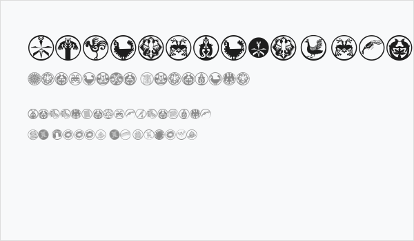 AbstractOrnamentBatsTwo Business Card