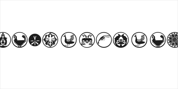 AbstractOrnamentBatsTwo Logo