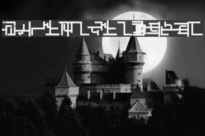 Abstracta-Bold Font examples