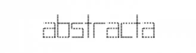 Abstracta  Frei Schriftart Herunterladen