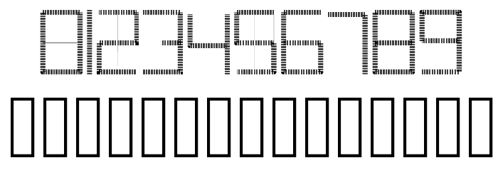 Abstracta Font OTHER CHARS