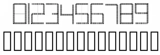 Abstracta Font OTHER CHARS