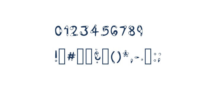 Abstraction Font Regular Other Characters