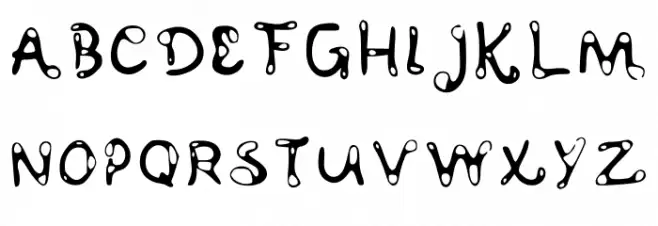 Abstraction Font Regular फ़ॉन्ट अपरकेस