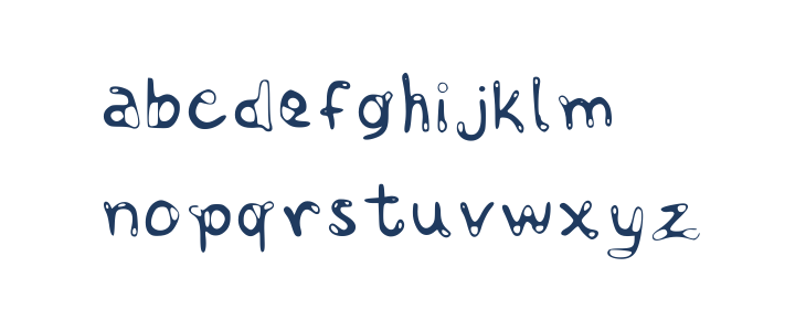 Abstraction Font Regular Lowercase