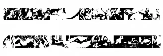 Abstractions 字体 小写