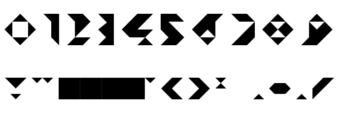 Abstractus Font OTHER CHARS