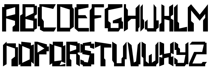 Abstrakt Fonte MINÚSCULAS