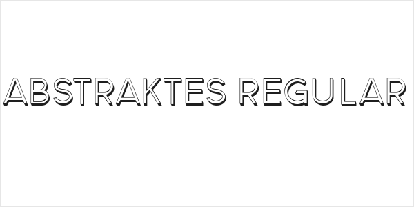 Abstraktes Regular Logo
