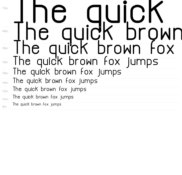 Abstrec font tfb Waterfall