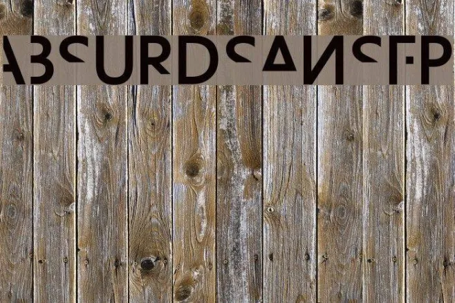 Absurdsans FP Example 1