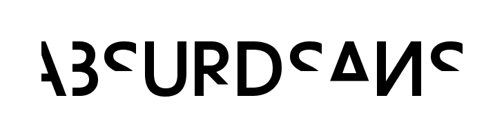 Absurdsans 字体