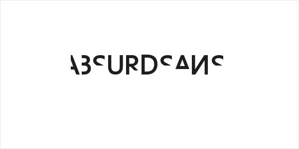 Absurdsans Logo
