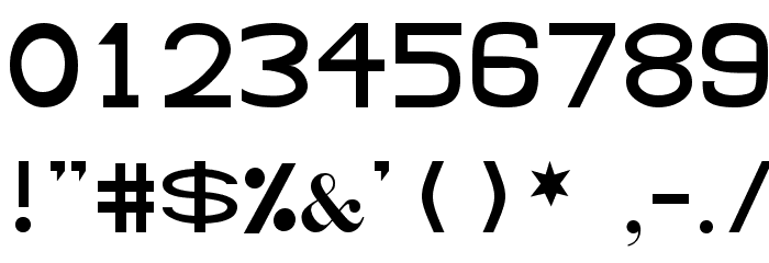Abtecia Basic Sans Serif Font Fonte OUTROS PERSONAGENS