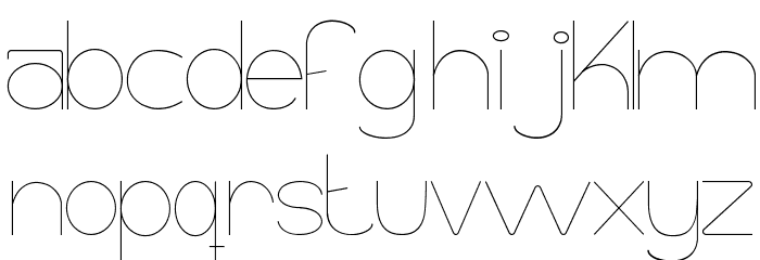 Abu.10 Font LOWERCASE