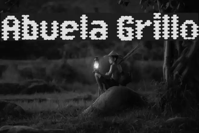 Abuela Grillo Font examples