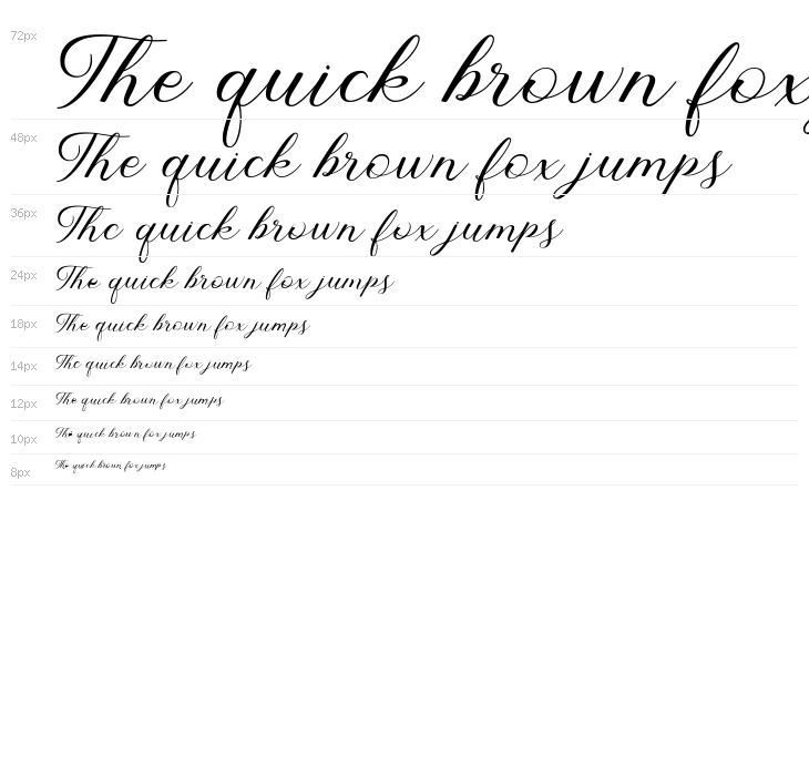 Abundant Script DEMO Regular Waterfall