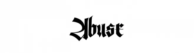 Abuse  font caratteri gratis