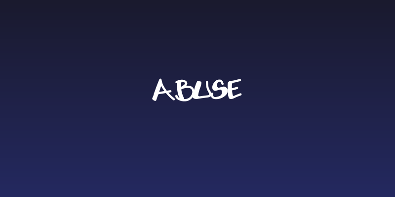Abuse Social Header