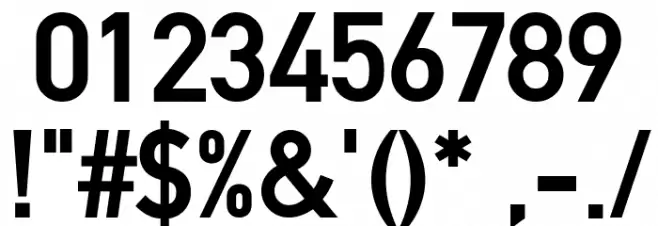 Abwechselnschrift Bold خط محارف أخرى