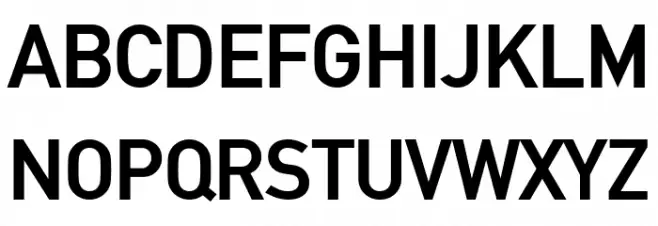 Abwechselnschrift Bold Caratteri MAIUSCOLE