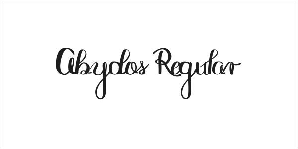 Abydos Regular Logo