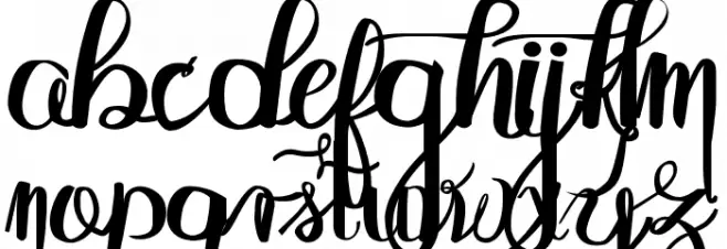 Abydos Regular Font LOWERCASE