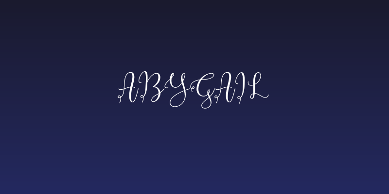 Abygail Social Header