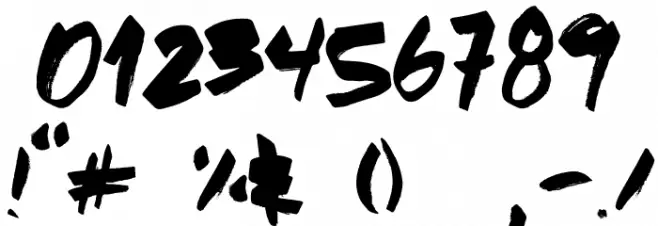 Abys Font OTHER CHARS