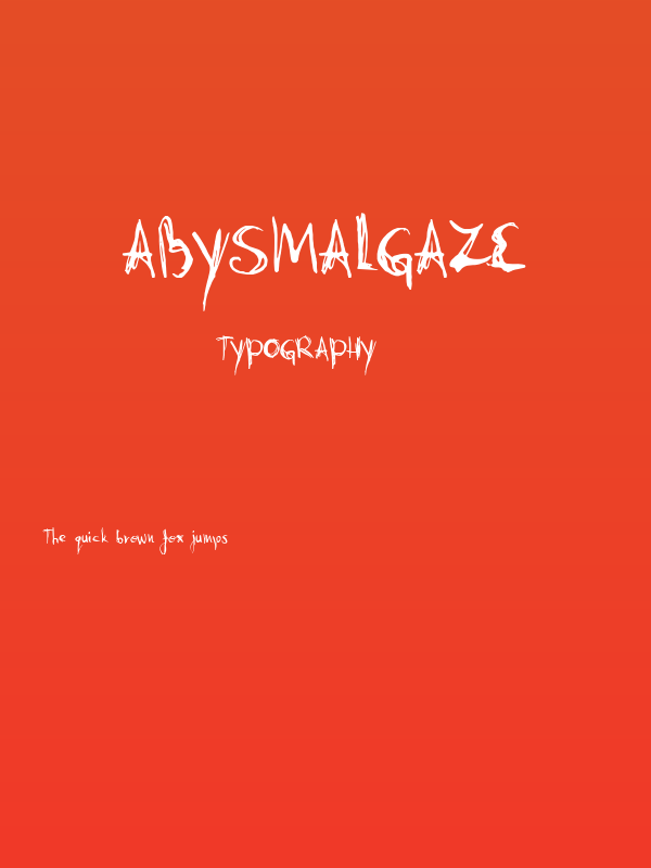 AbysmalGaze Poster