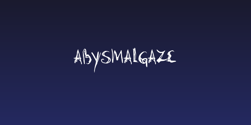 AbysmalGaze Social Header