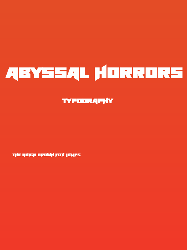 Abyssal Horrors Poster