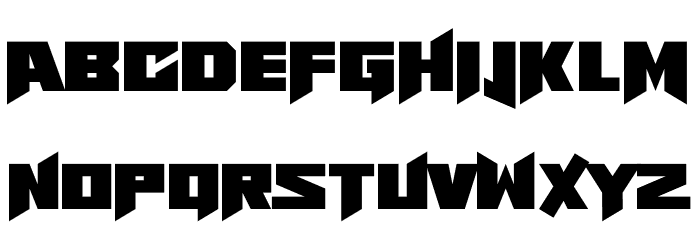 Abyssal Horrors Font LOWERCASE
