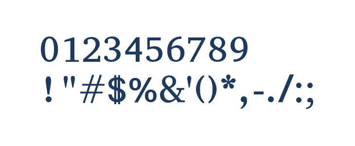 Abyssinica SIL1 Other Characters