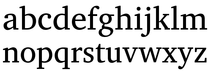 Abyssinica SIL Font LOWERCASE