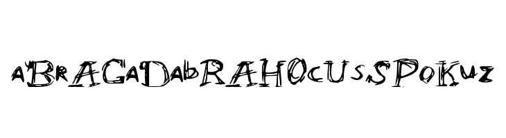 aBrACaDabRAHOcUsSPoKuz Font